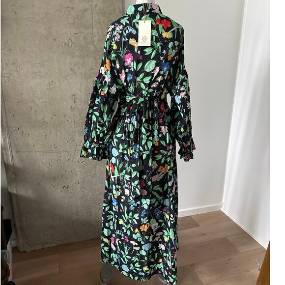 Sheridan French THE EVERY BODY DRESS IN ONYX WILDFLOWER - Picture 5 of 7